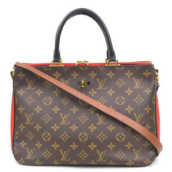 LOUIS VUITTON Black Monogram Shoulder Bag - Picture 1 of 5